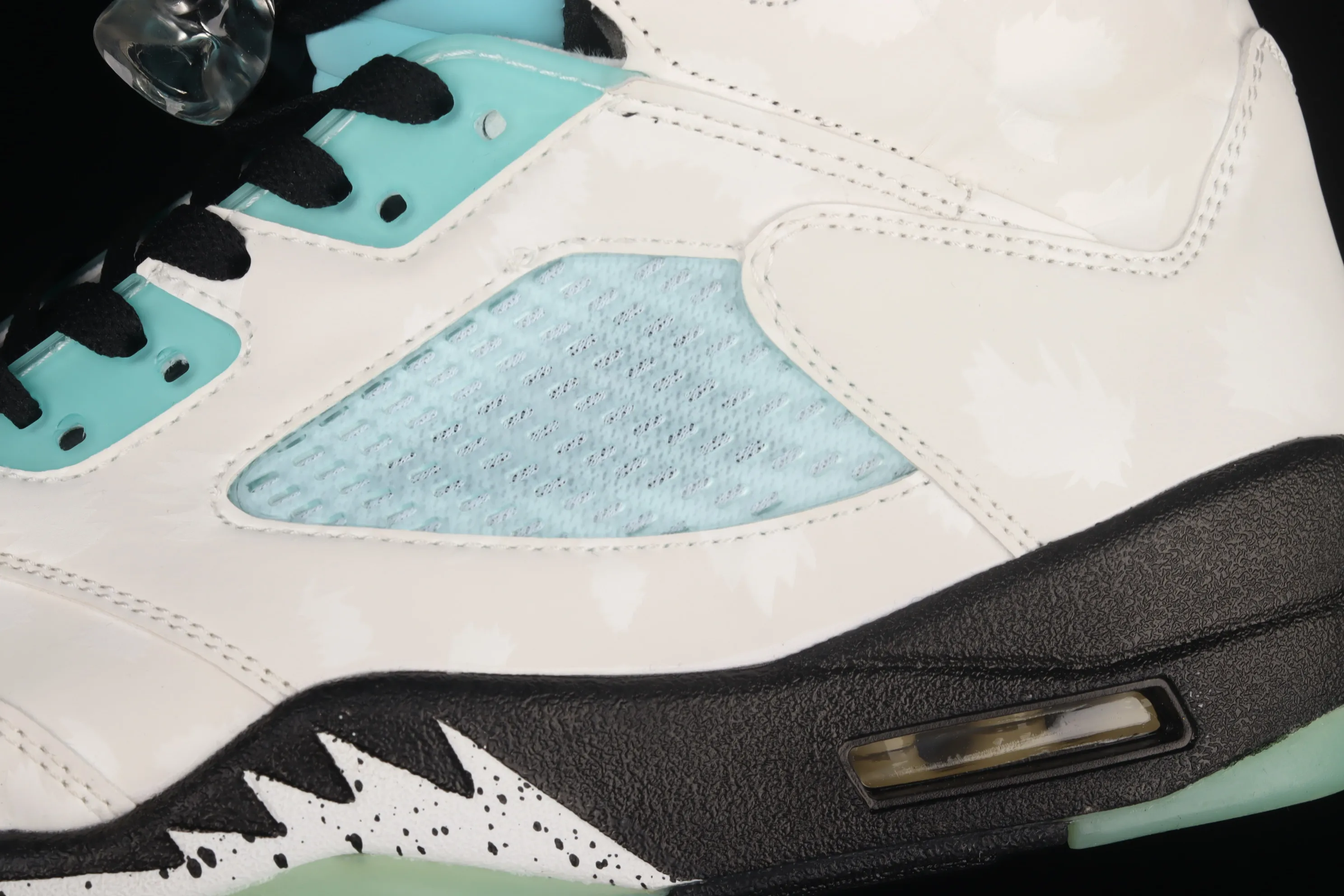 All categories Air Jordan Jordan series basketball shoes Air Jordan 5 G version Air Jordan 5 "Island Green" AJ5 Joe 5 Snow Leopard 3M Reflective Guo Ailun's same style CN2932-100